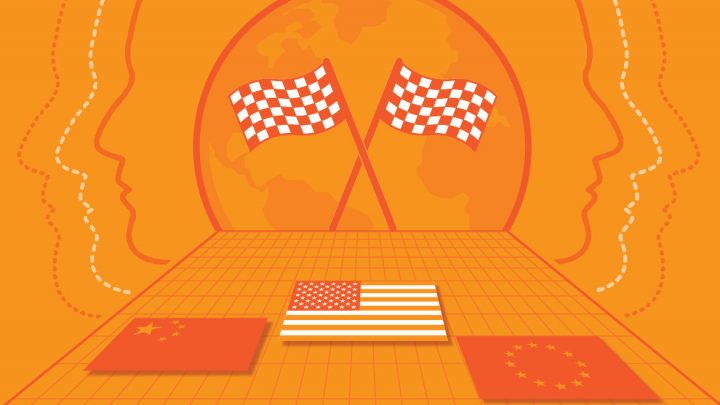 Welche Nation gewinnt das Rennen in der KI?