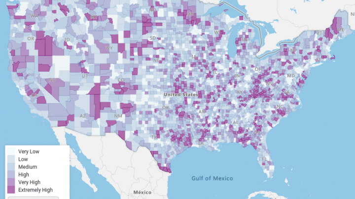 AI company provides COVID – 19 – Map for USA