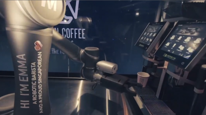 Auch das noch: ein robotergesteuerter Kaffeebarista