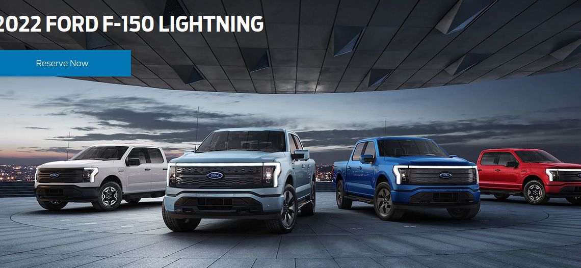 Ford presents: EV – F- 150 Lightning pickup truck