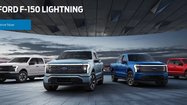 Ford presents: EV – F- 150 Lightning pickup truck