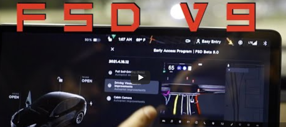 Tesla FSD v 9 Beta nicht vollständig selbstfahrend?