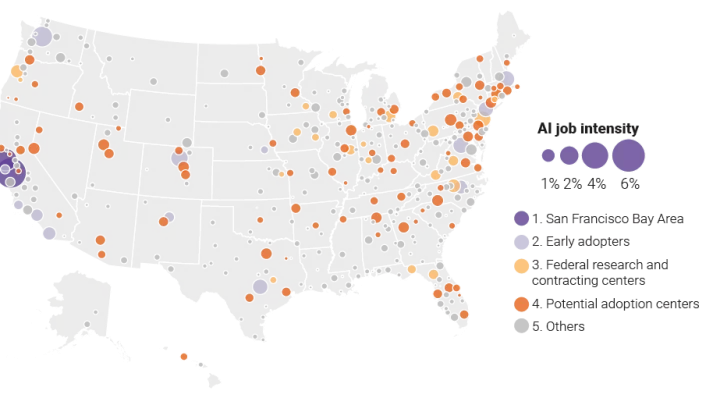 AI dominates in the Bay Area