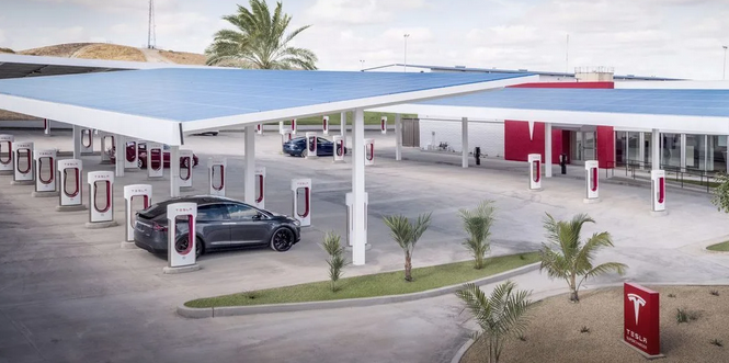 Tesla and Hilton hotels will soon offer the largest charging network for e-vehicles