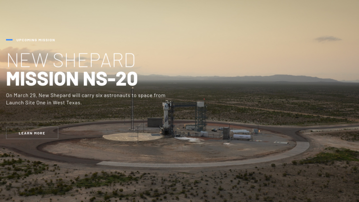 Blue Origin postpones space flight