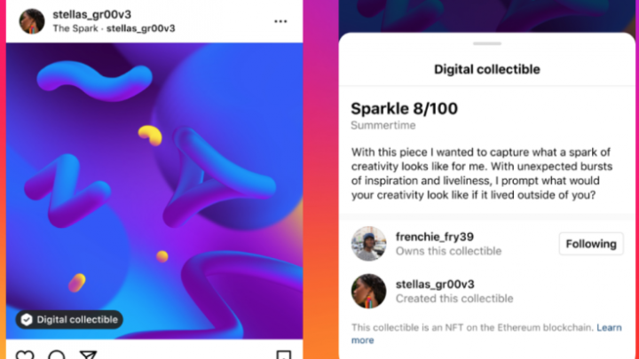 Instagram will support NFTs in over 100 countries