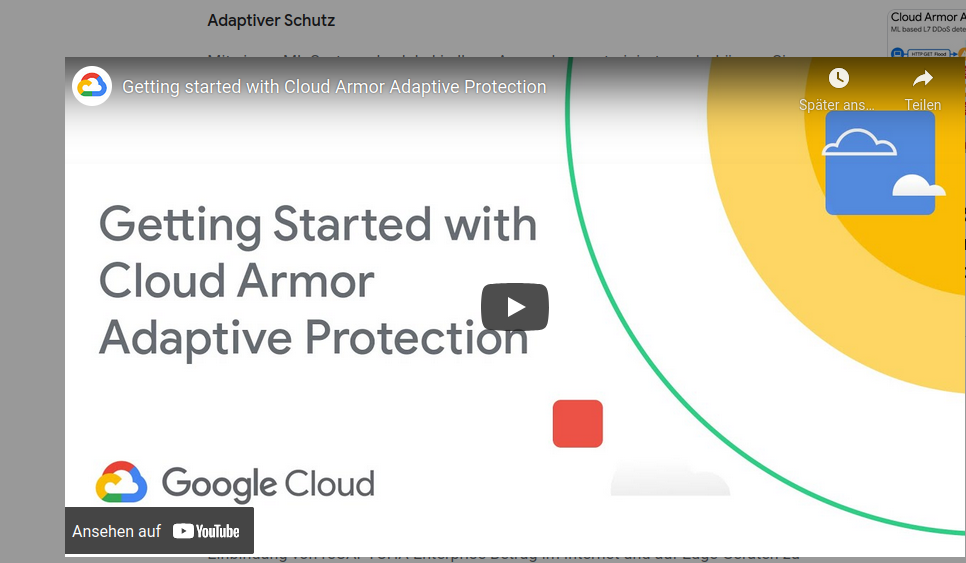 Google Cloud Armor beschützt Kunden vor dem größten HTTPS- DDoS – Angriff