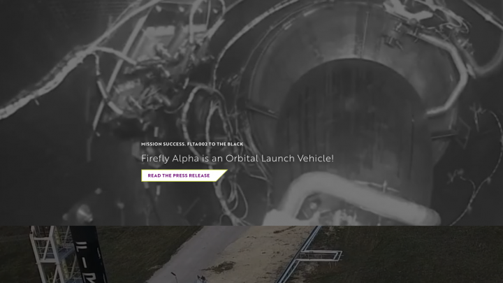 Firefly Aerospace to provide launch services for VICTUS-NOX mission