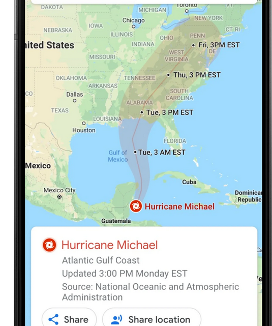 Google’s Ki software can identify victims of hurricanes