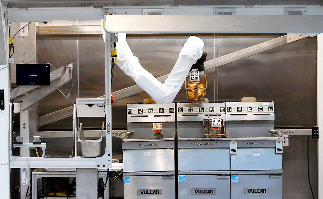 Klauen Roboter in Fast-Food- Restaurants Arbeitsplätze?