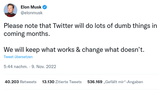Twitter: Blue Check reinstatement lifted yet again
