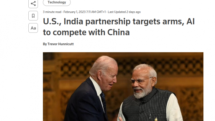 USA and India decide on a significant partnership
