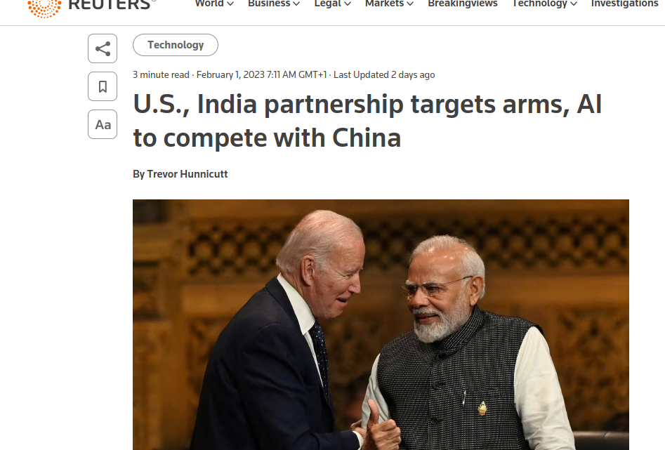 USA and India decide on a significant partnership
