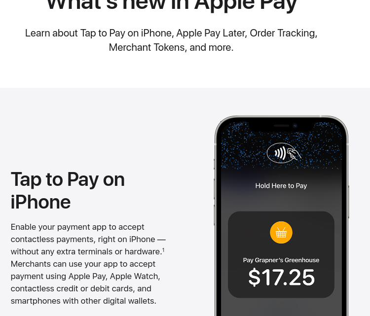 Apple’s “buy now, pay later” function in the last test?