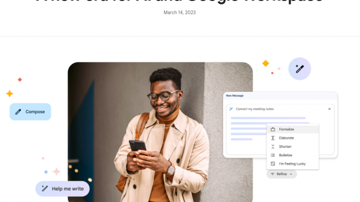 Google: Generative – AI Tools for Workspace Products